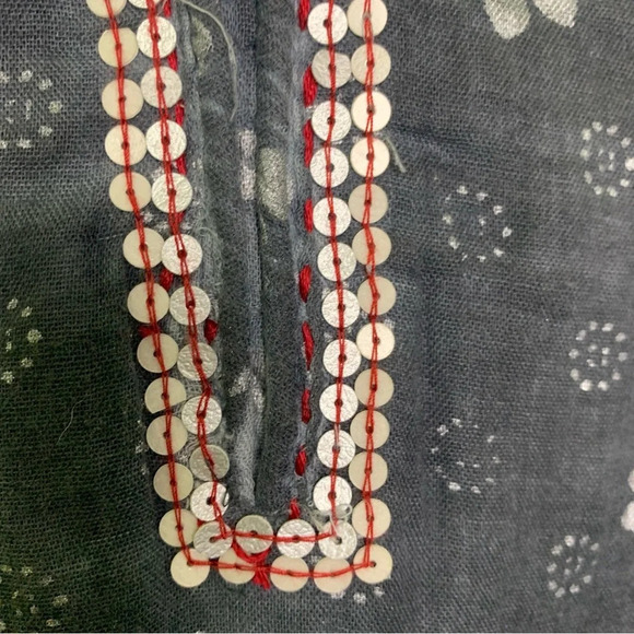 Dolma Cotton Long Tunic Dress - Picture 7 of 8